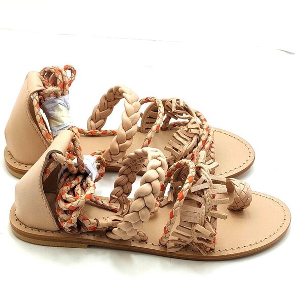 Torgeis Womens Aurelia Flat Sandals -  Size  7 Medium - Picture 2 of 7